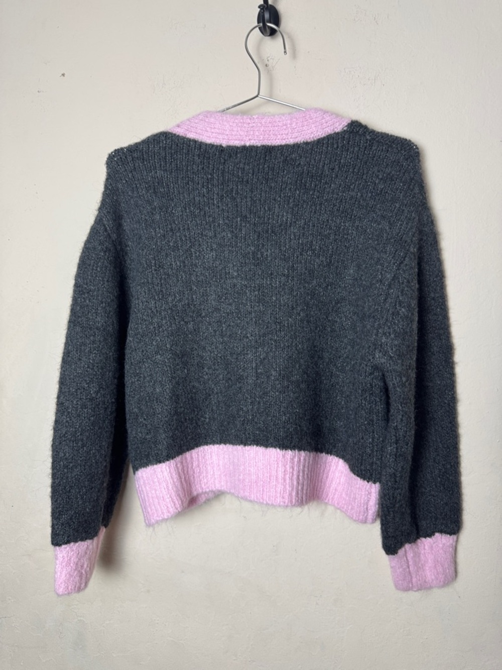 Zara Cropped Knit Cardigan NWT Size Medium - Picture 6 of 6